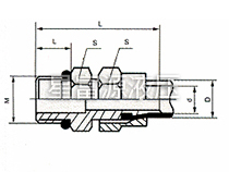 JSW系列锁母式管接头