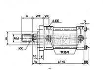 油缸系列（YGQ系列轻型液压缸）